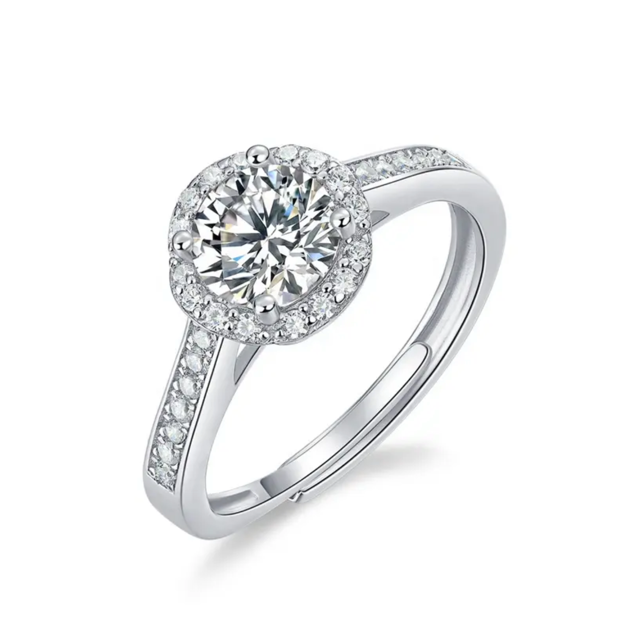 Queen Moissanite Ring