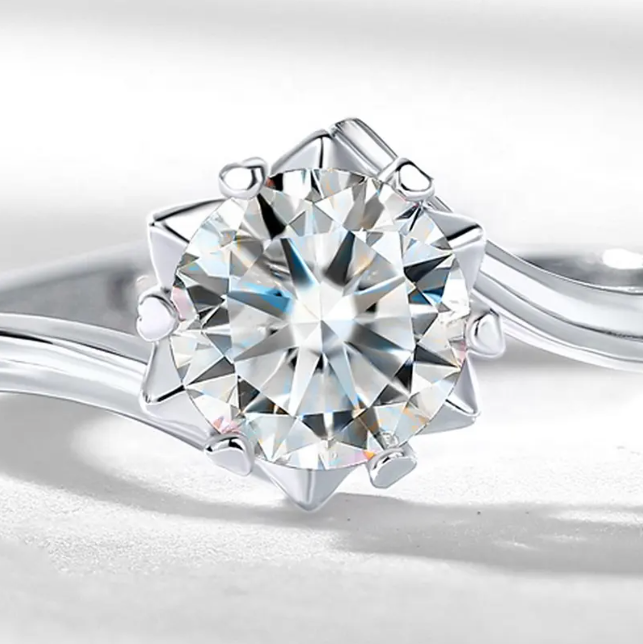 Grace Moissanite Ring