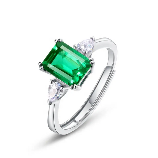 Vintage Style Emerald Ring